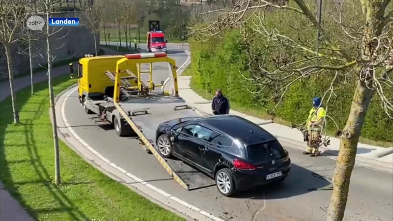 Landen opgeschrikt door zwaar verkeersongeval: auto reed te snel en was niet verzekerd