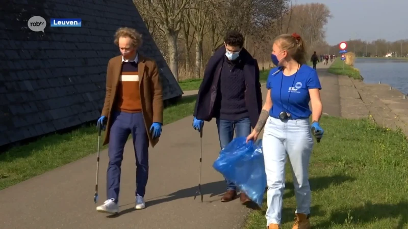 Tijdens corona is het aantal zwerfvuilvrijwilligers in Leuven meer dan verdriedubbeld: 'Onze diensten konden even niet volgen'