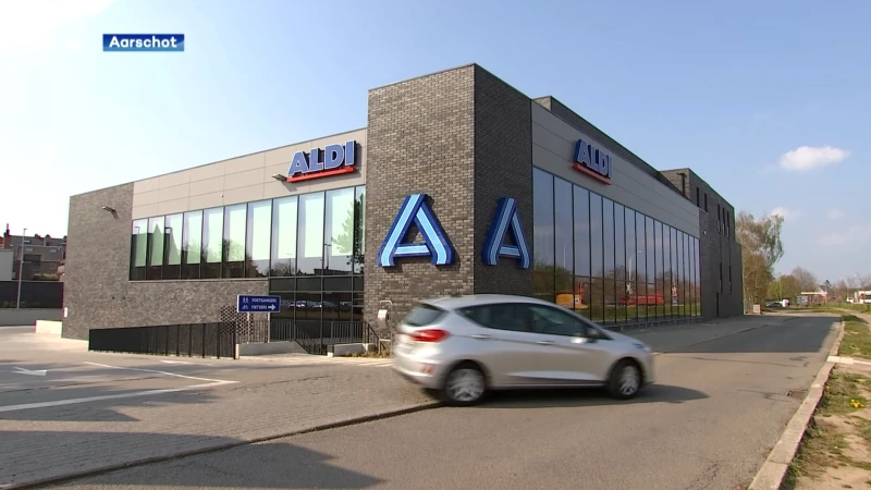 Aldi in Aarschot volledig ontsmet na positieve coronatest van een medewerker