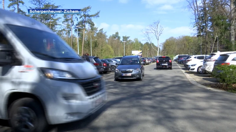 Extra parking voor wie gaat wandelen in Averbode, maar je moet er wel voor betalen