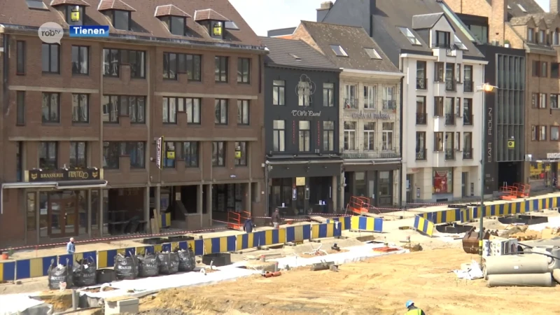 Horeca-uitbaters op de Grote Markt in Tienen mogen kiezen uit drie soorten terrassen, maar geen volledig gesloten