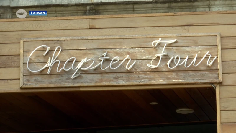 Bar/restaurant Chapter Four in Leuven doet na drie jaar boeken toe