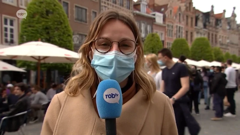 LIVE: "Nu nog afzakken naar Oude Markt in Leuven heeft weinig zin, alles zit vol"