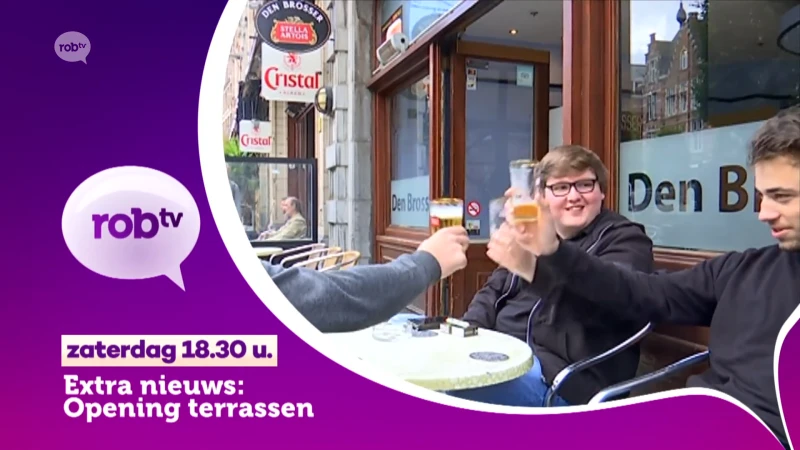Vanavond extra nieuws (18.30 u): horeca opnieuw open