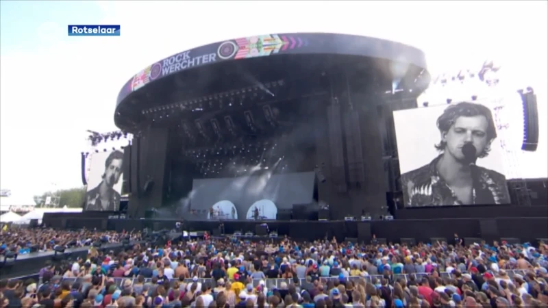 Concerten voor 2.500 festivalgangers op wei Rock Werchter vanaf 1 juli