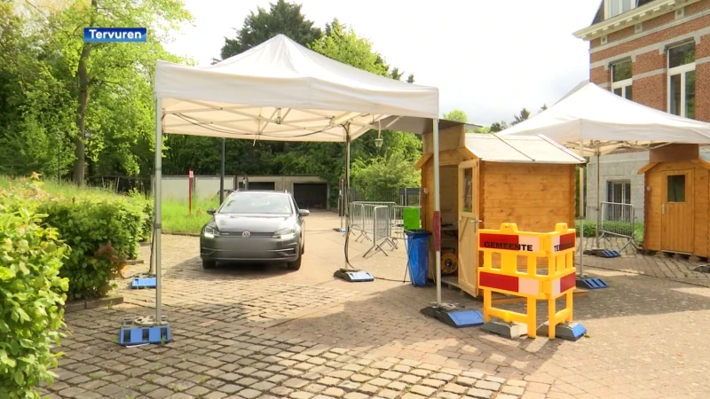 Het testcentrum van Tervuren stopt met coronatesten voor reizigers na stormloop