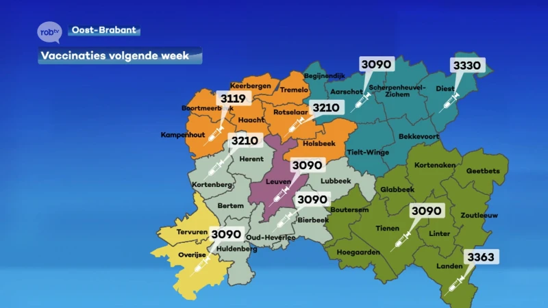Vaccinatiecijfers dalen weer na recordweek