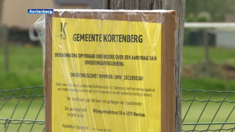 Buurt protesteert tegen komst padelvelden in Kortenbergse deelgemeente Meerbeek