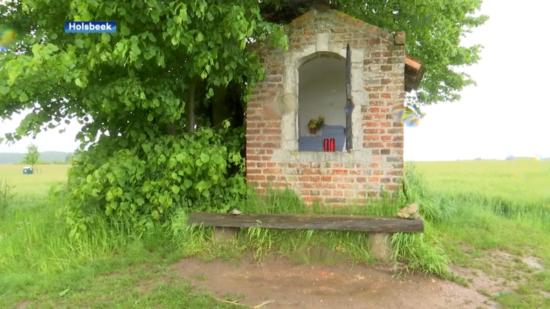 Vandalen vernielen Sint-Jozefkapel in Holsbeek