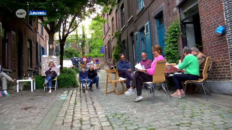 Leuven viert Dag van de Buren: "Wij zijn content dat er nog eens iets doorgaat"