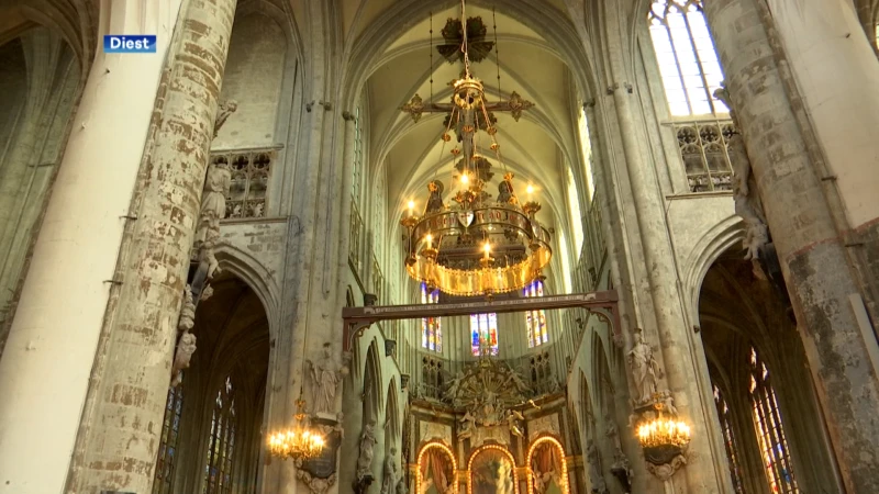 Expo 'Zeven eeuwen Sint-Sulpitiuskerk' in Diest start vanaf morgen: "Je kan de kerk tot in kleinste detail zien"