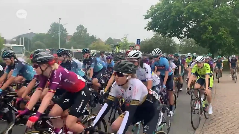 Vrouwen zijn vertrokken voor hun Dwars door het Hageland