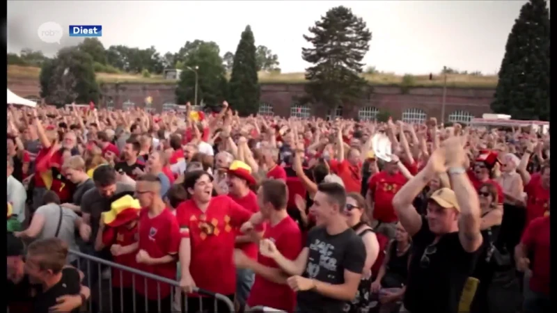 Diest plaatst dan toch groot scherm voor het EK-voetbal op de Citadel