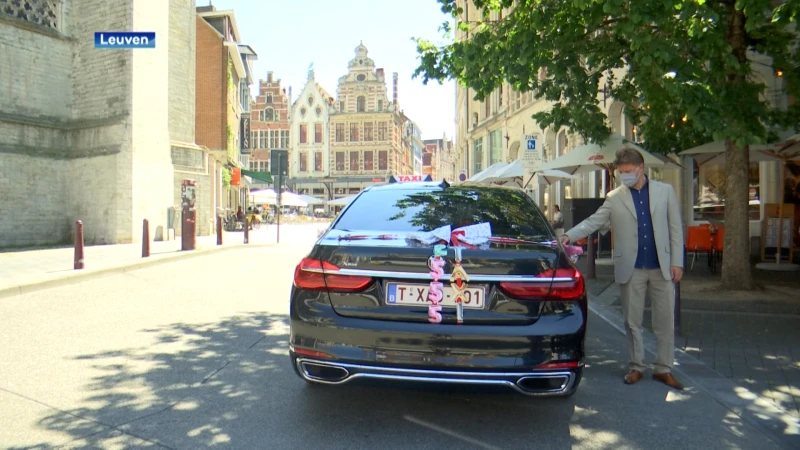 Heerlijk: 2.555 keer 'Miss Taxi' Lucie in Leuven