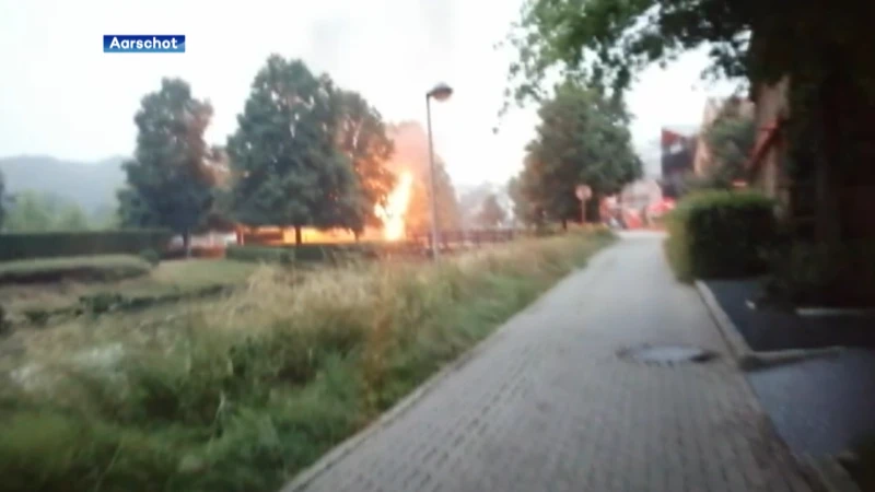 Den Druppel Del Mar in Aarschot volledig verwoest na brand