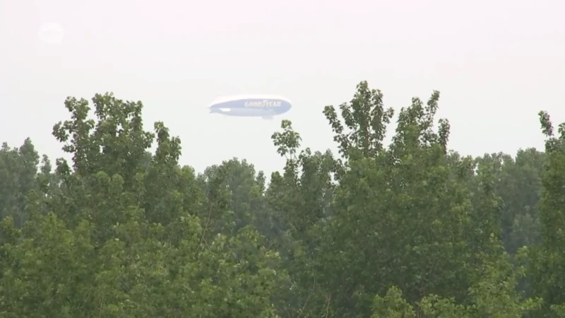 Duitse zeppelin vloog deze namiddag over onze regio