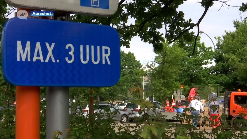 Blauwe zone parking Demervallei in Aarschot wordt groter, wel 3 uur parkeren in plaats van 2