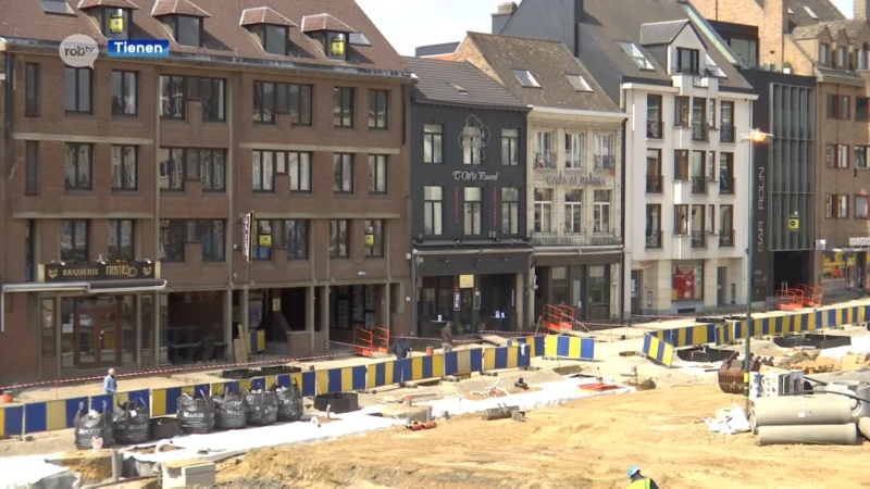 Horeca-uitbaters op de Grote Markt in Tienen zullen zomer moeten overbruggen zonder nieuwe uniforme terrassen