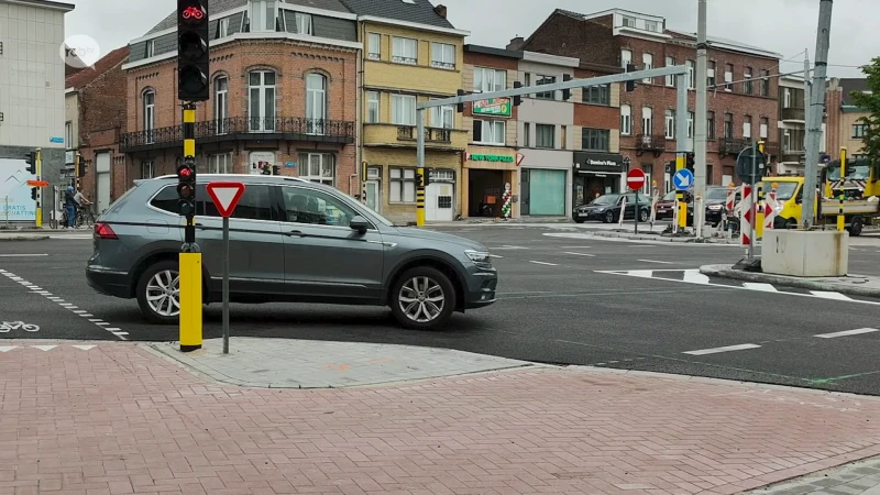 De werken aan de Naamsepoort in Leuven zijn afgerond