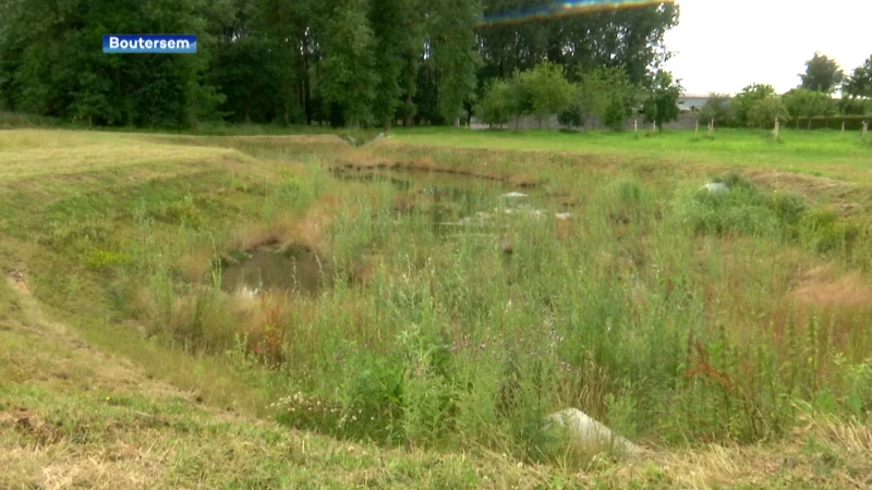 Werken in centrum Kerkom bij Boutersem afgerond