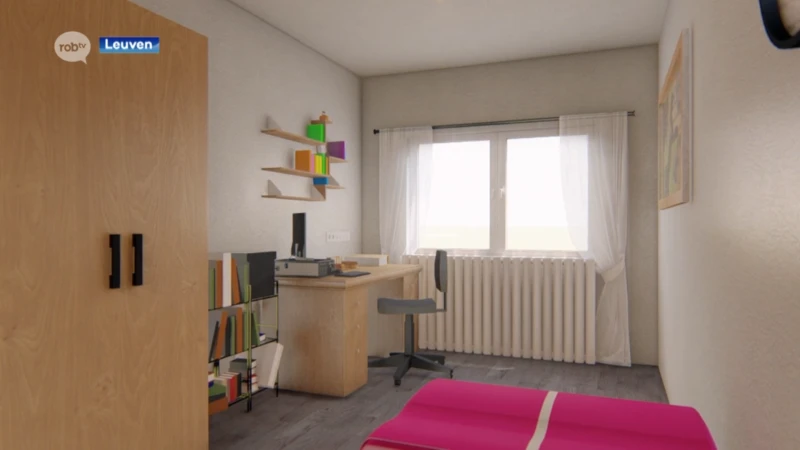 KU Leuven bouwt in sneltempo nieuwe studentenresidentie: "Kotenmarkt wordt almaar krapper"