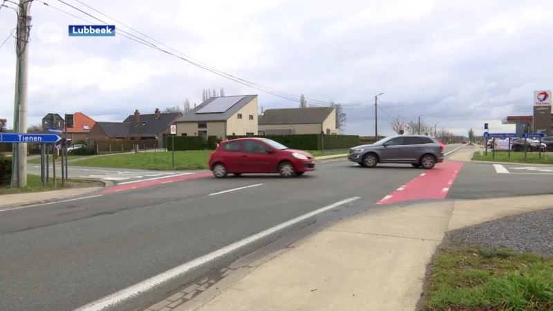 Gevaarlijk kruispunt aan Tiensesteenweg in Lubbeek krijgt verkeerslichten