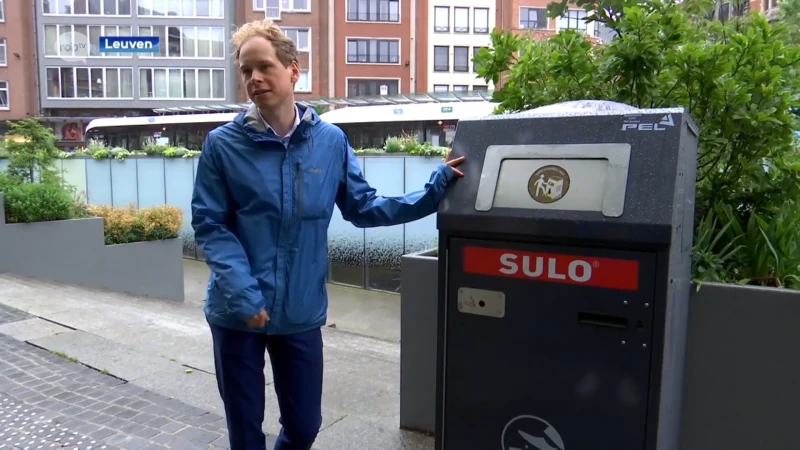"Hallelujah": vijf slimme vuilnisbakken moeten afval wegwerpen gemakkelijker maken in Leuven