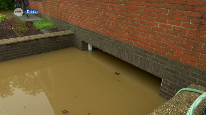 Ook in Diest is het bang afwachten of het vanavond nog gaat regenen