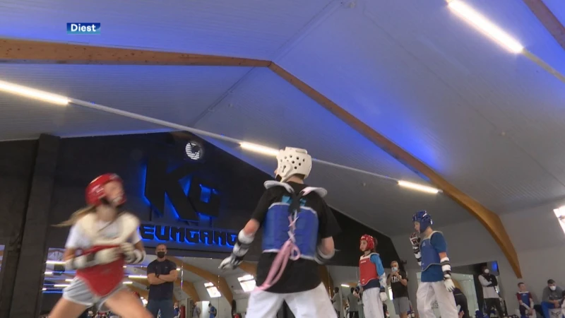 Internationale taekwondostage is eerste grote evenement in nieuwe zaal Keumgang: "Grootste zaal van België"