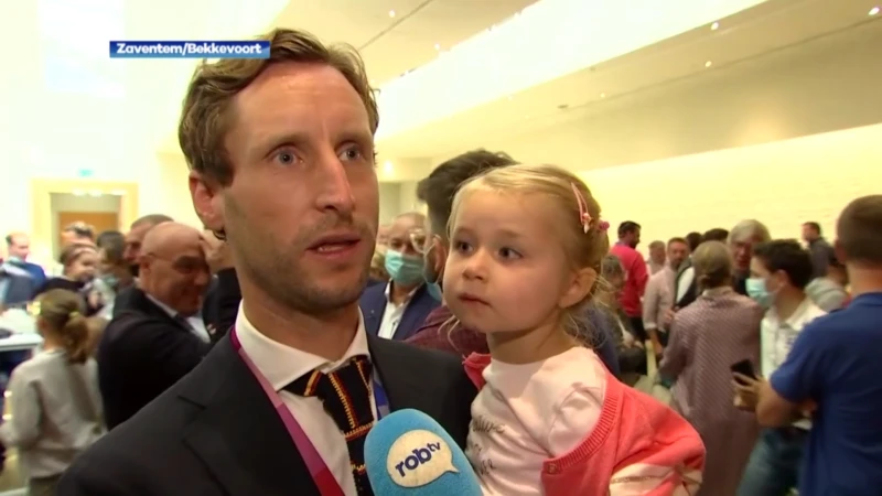 Bronzen medaillewinnaar Pieter Devos terug in België: "The show must go on, volgende week al terug naar Londen!"