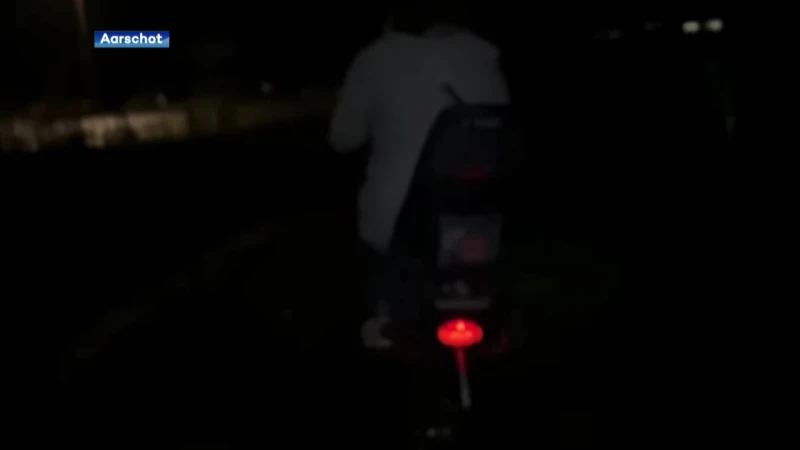 Fietsers klagen omveilige omweg aan in Aarschot
