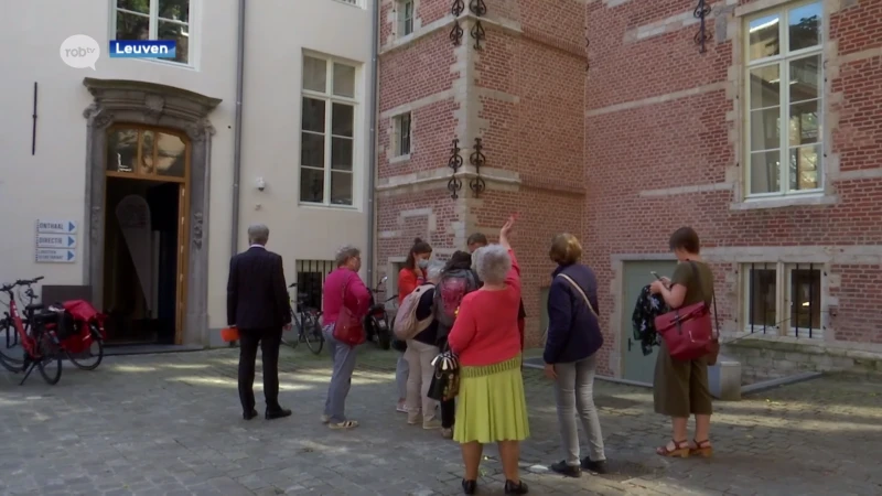 Open monumentendag op 12 september in Leuven: 16 gebouwen en 12 wandel- en fietstochten