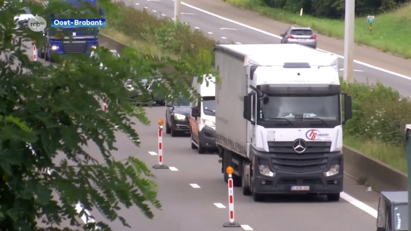 Ellende op de E314: nog tot en met 2 september problemen richting Bekkevoort