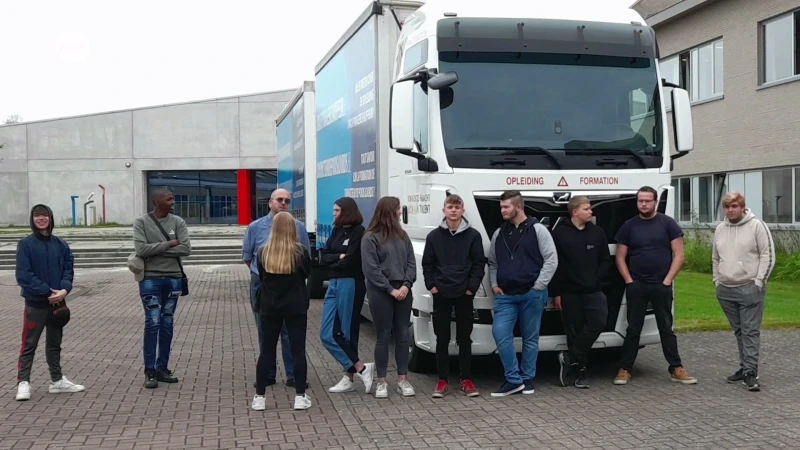 Don Bosco Haacht pakt uit met nieuwe opleiding: opleiding tot vrachtwagenchauffeur