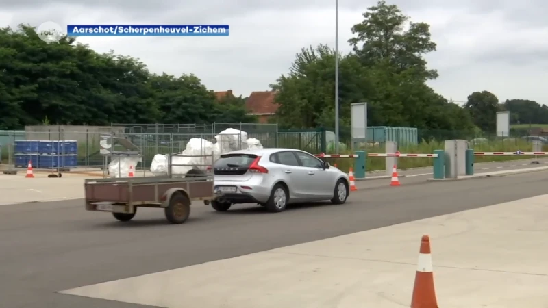 "We zagen dat het recyclagepark veel te klein was geworden", Aarschottenaren kunnen met afval nu ook naar Messelbroek