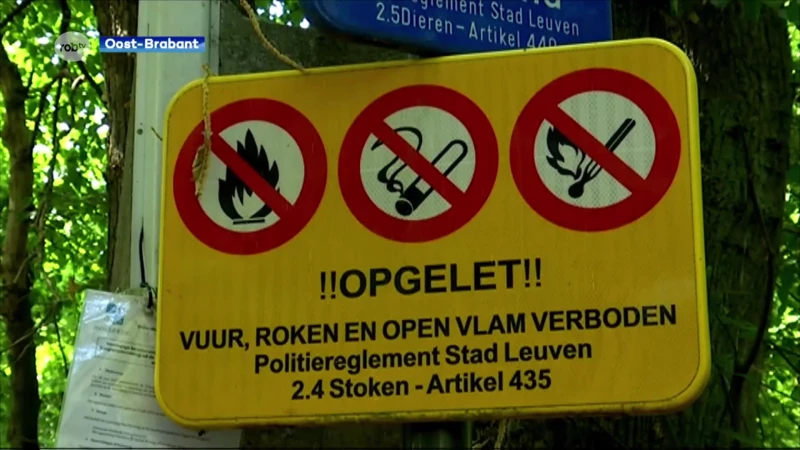 Roken of vuur maken in bos- en natuurgebieden vanaf nu verboden
