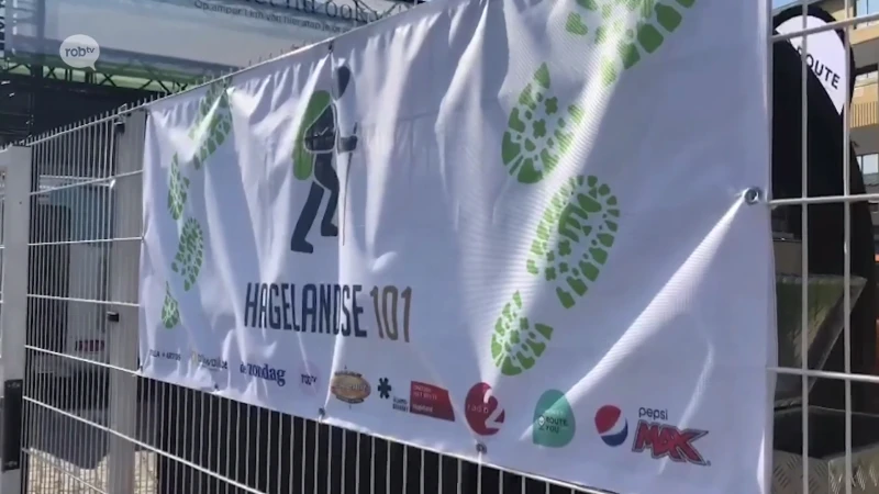 1201 wandelaars starten vanavond om 21u01 met de 'Hagelandse 101'