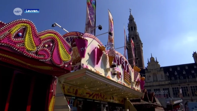 Eendjes vissen, smoutebollen eten of ritje op de rups: Leuven kermis start vanavond