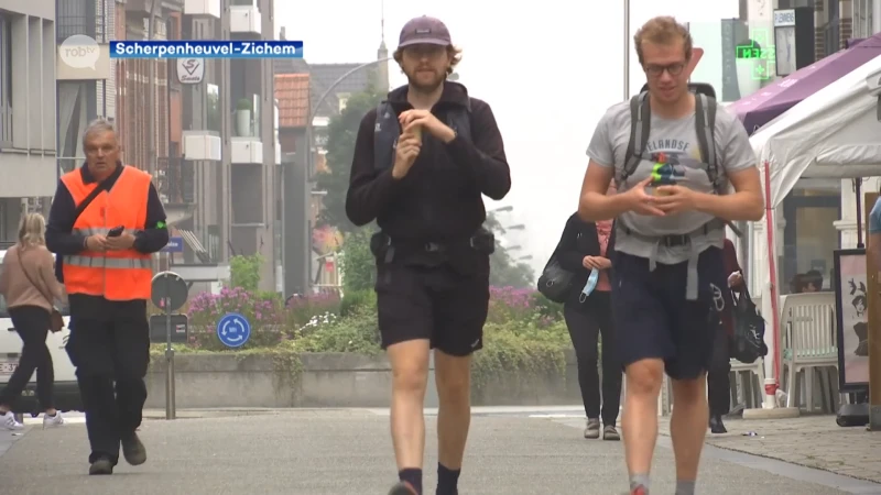 841 deelnemers lopen de volledige afstand (101! km) uit in allereerste 'Hagelandse 101': "De blaren beginnen te komen"