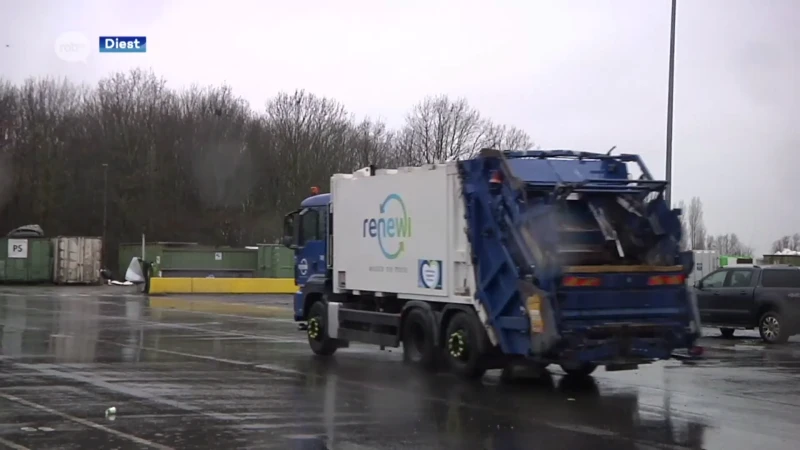 Geen huisvuil opgehaald in Diest door staking afvalbedrijf Renewi