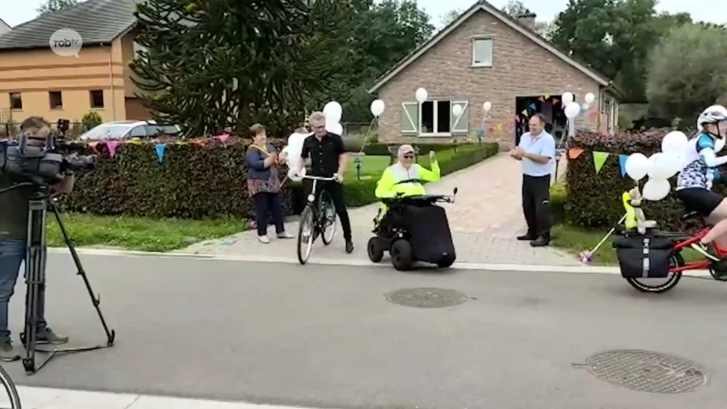 Rolstoelpatiënt uit Boortmeerbeek begint aan vierdaagse tocht naar Oostende