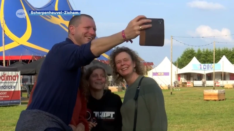 Deuren van festival  Lolands in Scherpenheuvel-Zichem zijn open