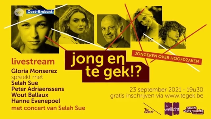 Te Gek!? organiseert livestream voor jongeren met vragen over hun geestelijke gezondheid