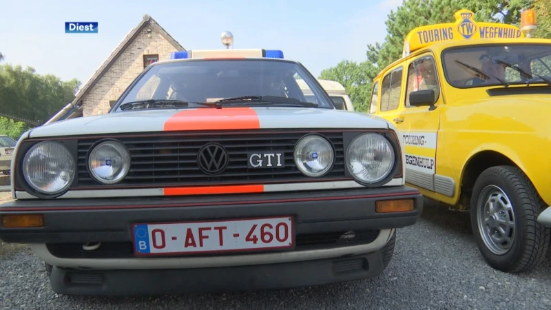 Schitterend: rondtoeren met een Golf GTI van de Rijkswacht in Schaffen
