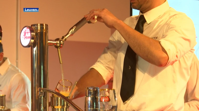 20 deelnemers strijden voor de titel van beste tapper van het land: de Stella Artois Draught Master