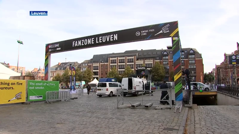 Leuven is klaar voor de blijde intrede van het WK: "De Leuvenaars zullen het hun leven lang herinneren"