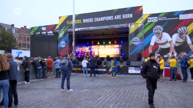 Vroege vogels vinden de weg naar de allereerste start in Leuven