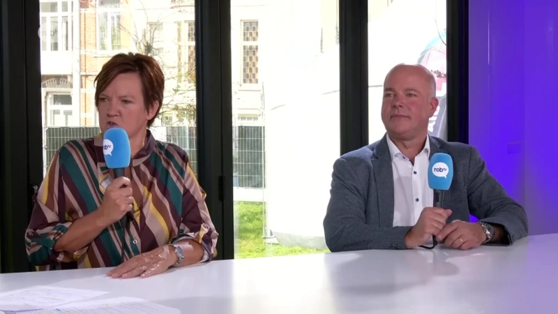 STUDIOGESPREK Els Van Hoof & Johan Geleyns: "In 120 landen wordt vandaag naar Leuven gekeken. 250 miljoen kijkers."