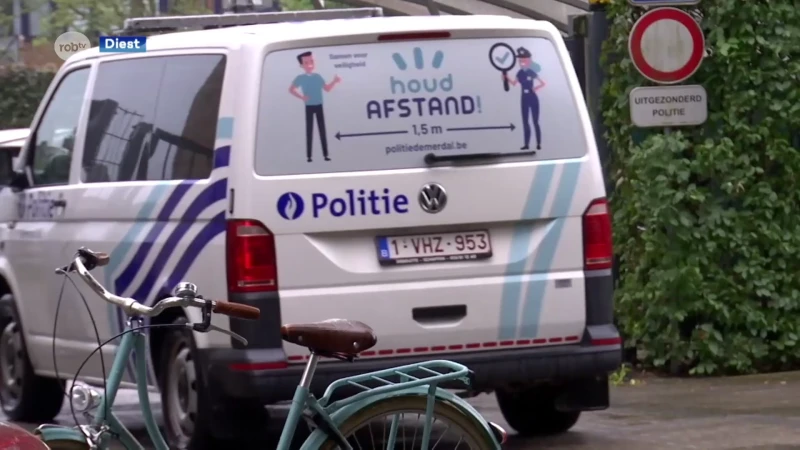 Politieagenten in Diest beschoten met luchtdrukgeweer