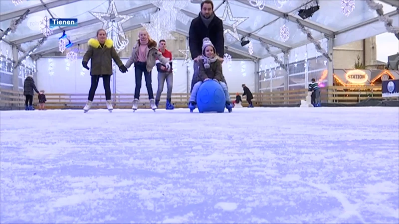 Deze winter kan je opnieuw schaatsen op Grote Markt in Tienen